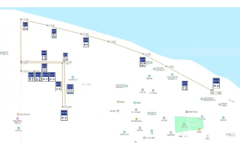 东莞企石科目三考场1-5号线路图+实拍视频